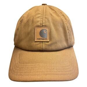 CARHARTT Hat Cap Trapper Ear Flap Classic Brown Black Fleece Size L/XL